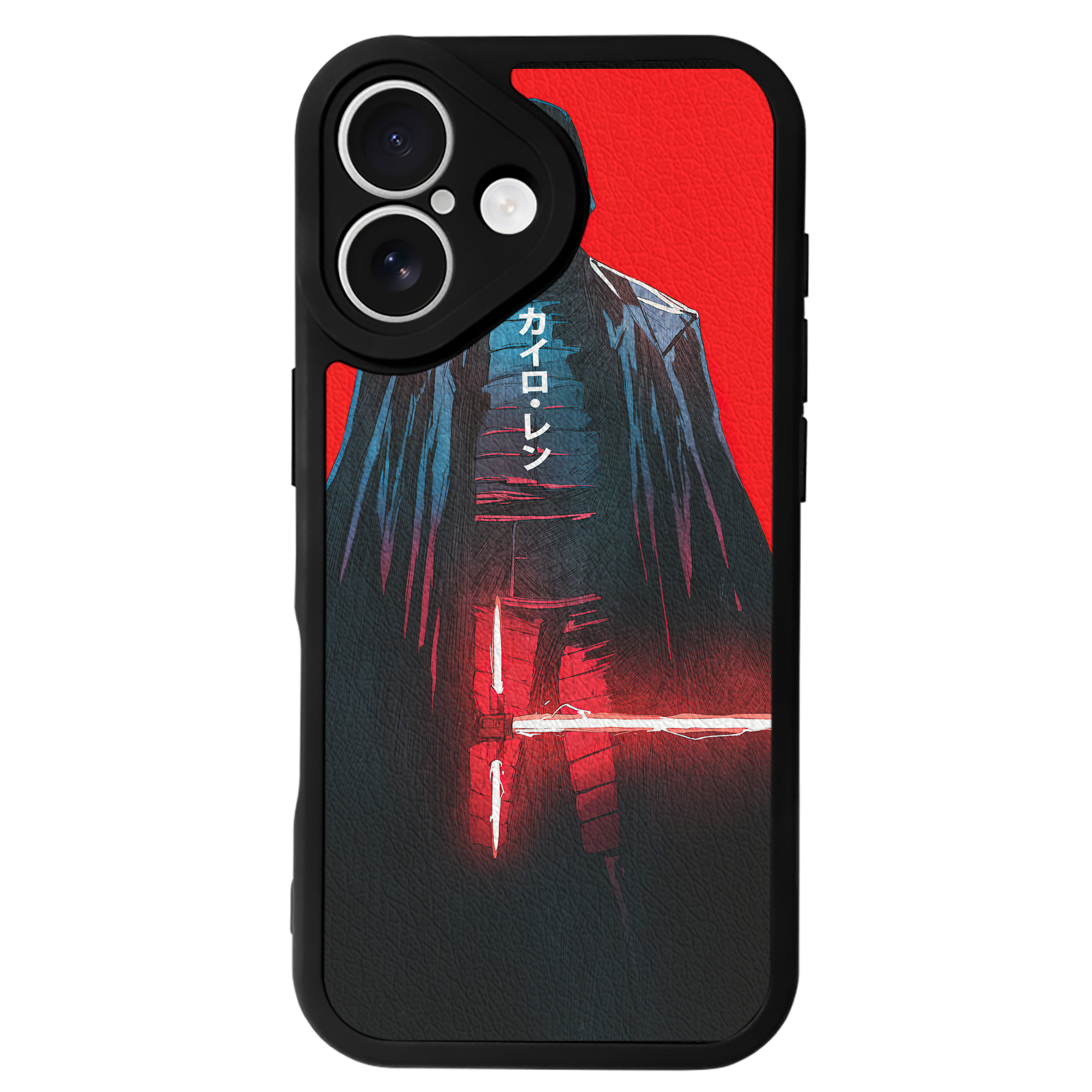 （画像用） スター・ウォーズ Star Wars 【iPhone 16シリーズ対応】シリコンスマホケース（レザー調） 材質：シリコン